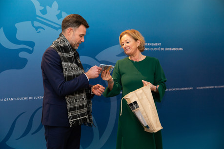 Paulette Lenert a confié à Franz Fayot un ministère dont elle a piloté la mutation. (Photo : Romain Gamba / Maison Moderne)