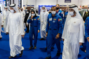 Hosting the IAC, the United Arab Emirates got the chance to showcase their space agency's progress. © SIP / Emmanuel Claude