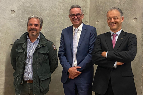 Tun Di Bari, Ernest Pirsch et Michel Reckinger, les nouveaux visages de la FDA. (Photo: Fédération des artisans)