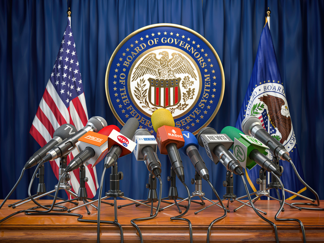 Les prévisions économiques annoncées par la Réserve fédérale américaine à l’issue de sa dernière réunion de politique monétaire inquiètent. (Photo: Shutterstock)