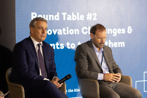 Claude Meisch, Minister for Higher Education and Research, Prof. Jens Kreisel, Rector, University of Luxembourg. (Photo: Romain Gamba/Maison Moderne)