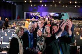 Le retour à un événement en présentiel méritait bien un selfie. (Photo: Matic Zorman/Maison Moderne)