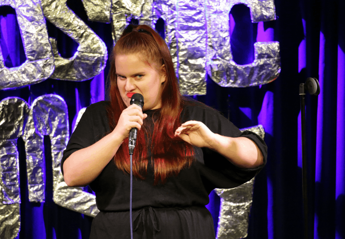 Workshops on stage presence, personal branding and comedy writing will be offered to female participants on Saturday and Sunday. Photo: Mari Volar