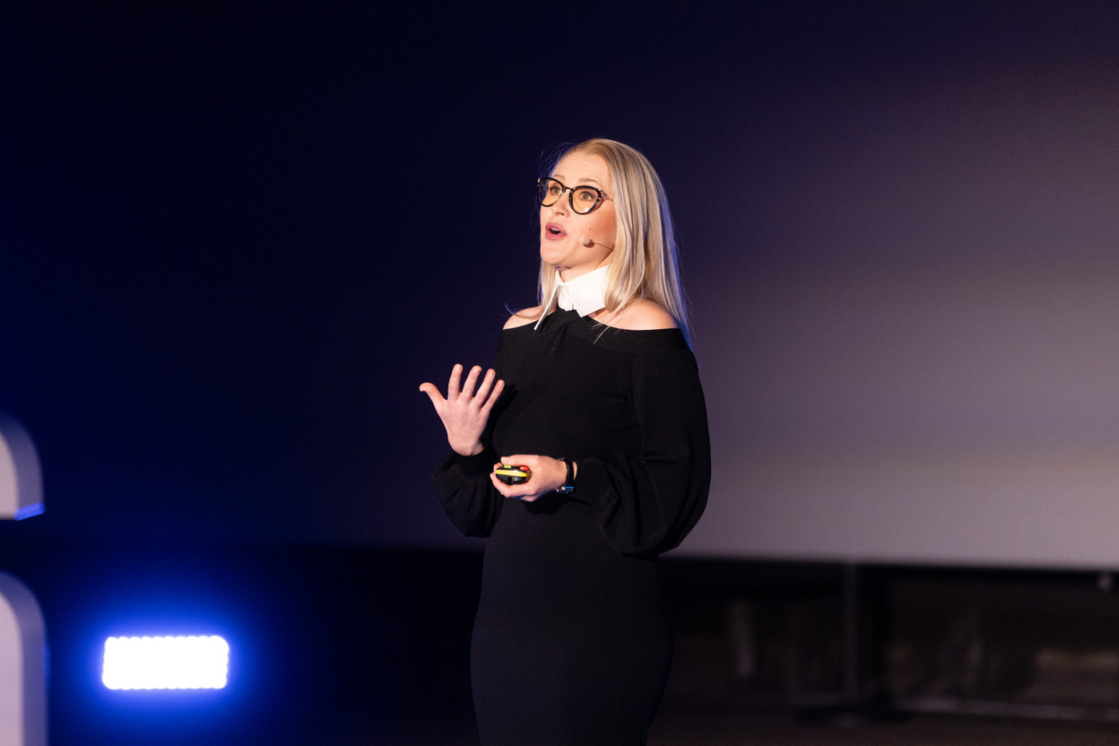 Among the women founders of startups, Ala Presenti received the “Start-up Award” at the Women in Tech Europe Awards 2025 and launched Moniflo. (Photo: Eva Krins/archives)