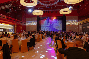 : Guests during the gala at Chapito, Casino 2000. Photo: Femmes développement / Claude Piscitelli