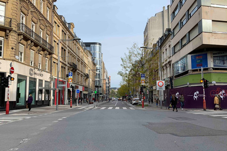 Chaussures Goedert et Z s’ajouteront bientôt à la liste des cellules vides dans l’avenue de la Gare. (Photo: Paperjam)