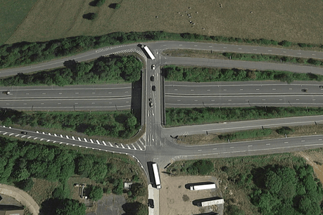 Le pont «de la Hart» sera fermé jusqu’au 18 octobre. (Photo: Capture d'écran / Google Maps)