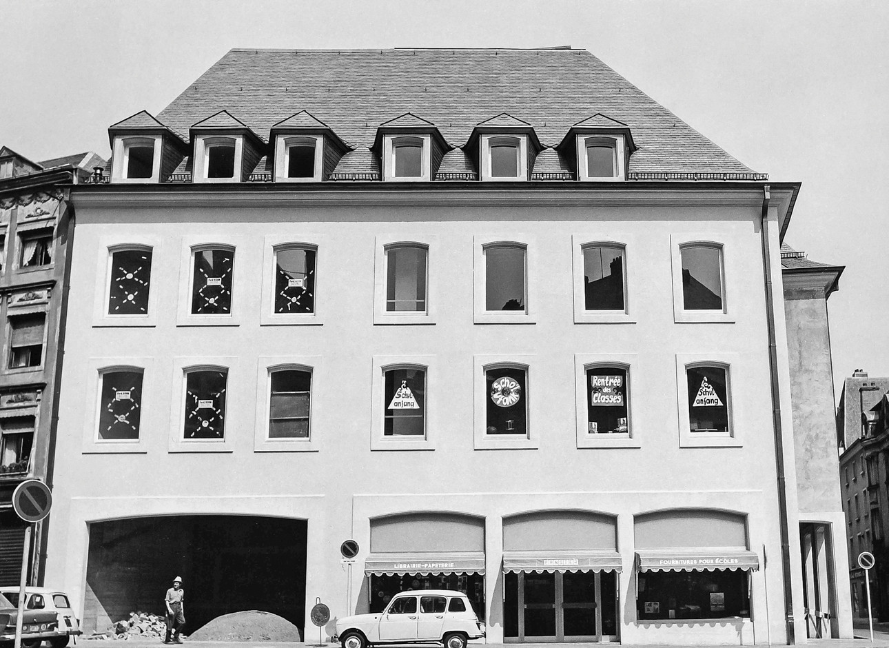 Démolie en 1969, la librairie est reconstruite au même endroit. (Photo: Archives)