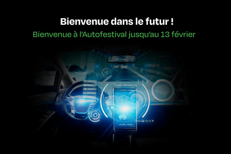 Bienvenue dans le futur! Bienvenue à l’Autofestival jusqu’au 13 février. (Photo: FEDAMO)