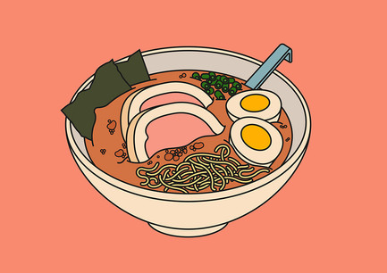 Organisé sous le régime du CovidCheck, l’événement de Manzoku au Kyosk de ce week-end sera l’occasion de déguster de délicieux ramens, certes, mais aussi un barbecue japonais traditionnel au charbon… (Illustration: Manzoku)