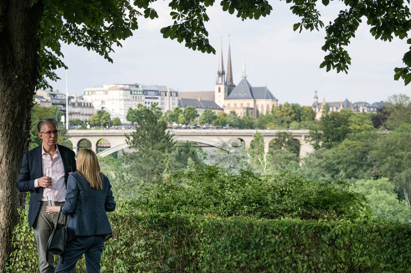 Oliver Benner (Banque Internationale à Luxembourg) at the Luxembourg Private Equity and Venture Capital Association’s (LPEA) summer party, held on 11 July at the Hotel Parc Belle-Vue in Luxembourg City. Photo: Nader Ghavami