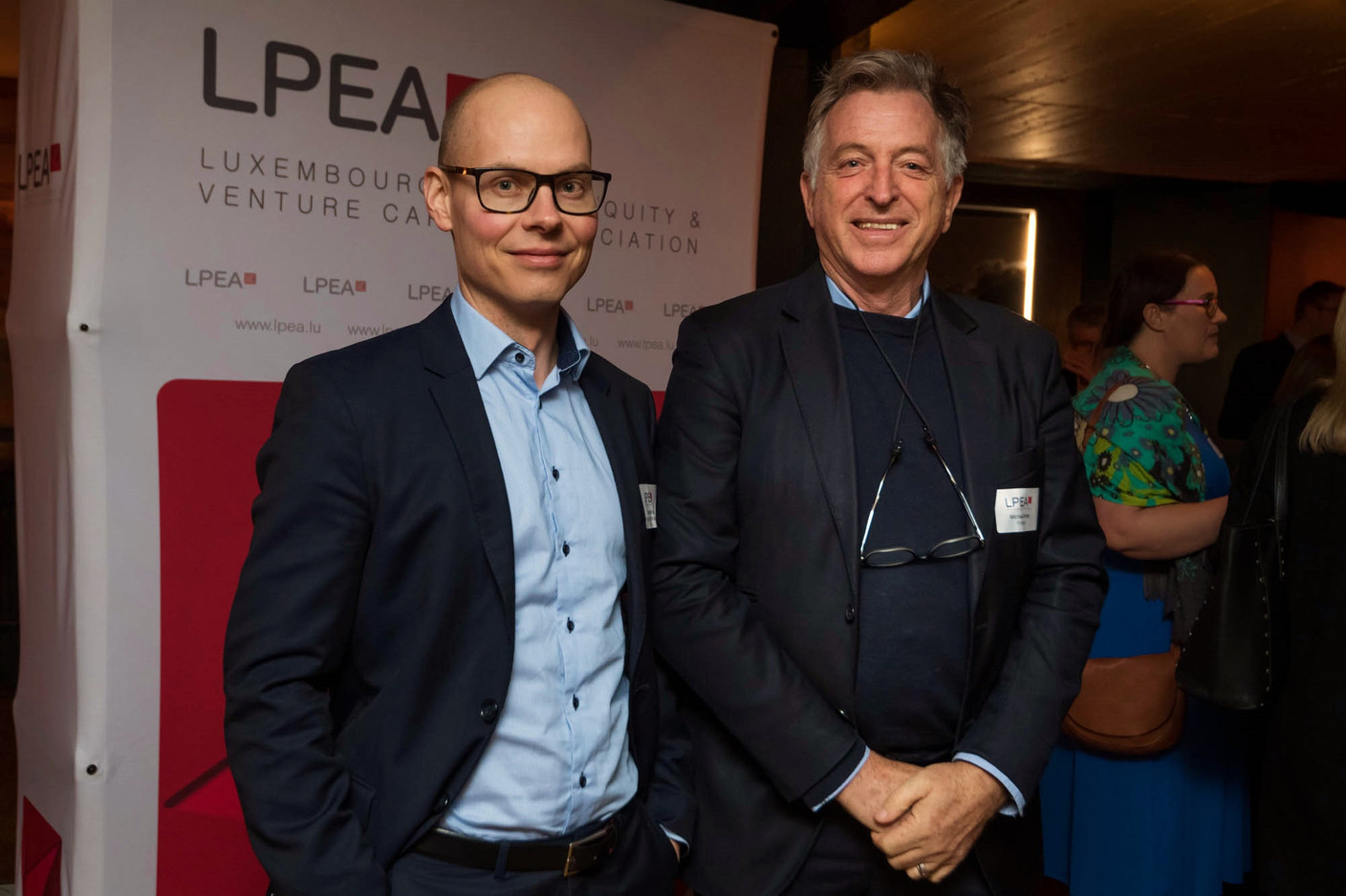 Valtteri Valpas et Michael White de Innpact Fund Management. (Photo : LPEA/Nader Ghavami)