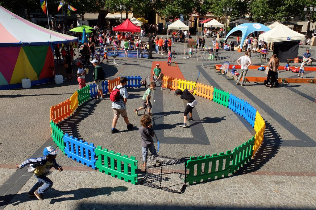 Ce week-end, profitez de Kanner in the City, la fête des jeux pour enfants de 4 à 12 ans. Découvrez diverses activités et ateliers créatifs dans le centre-ville de Luxembourg. (Photo: Ville de Luxembourg)