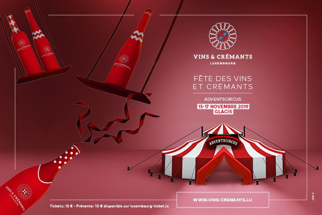 Fête des Vins et Crémants, 15-17 novembre 2019 Photo : Vins et Crémants, Luxembourg