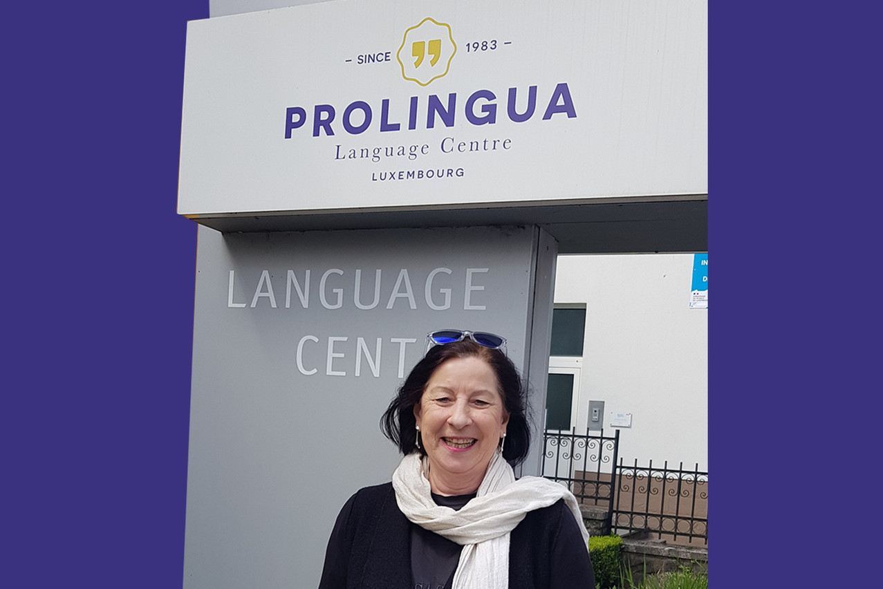 Marita Putz, professeure et formatrice des futurs professeurs en charge du département de luxembourgeois et de l’allemand. Prolingua