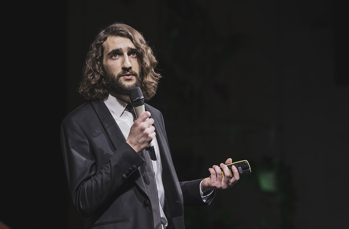 Antoine Granjon, en décembre 2019, à l’occasion de la finale des Start-up Stories. (Photo: archives / Maison Moderne)