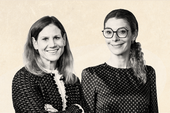 Maren Stadler-Tjan, associée en fonds d'investissement et Ada Schmitt, associée L&DR chez Clifford Chance. (Photo : Crossfire pour Maison Moderne)