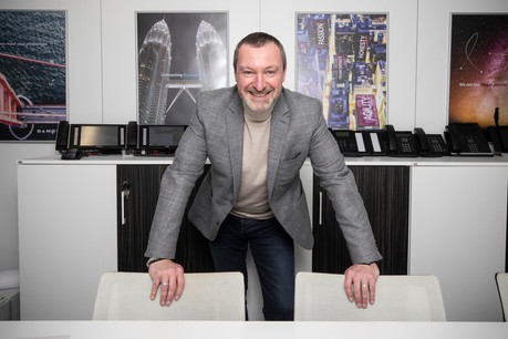 Jean-François Terminaux est président de l’association professionnelle Finance & Technology Luxembourg et directeur général de Damovo Luxembourg, un fournisseur de services TIC. (Photo: Guy Wolff/Maison Moderne)