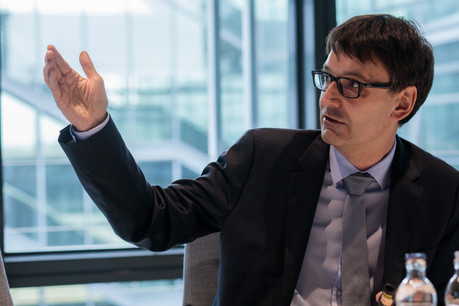 Pour Marc Wagener, la situation économique luxembourgeoise se présente très favorablement en comparaison européenne. (Photo: Matic Zorman/Maison Moderne)