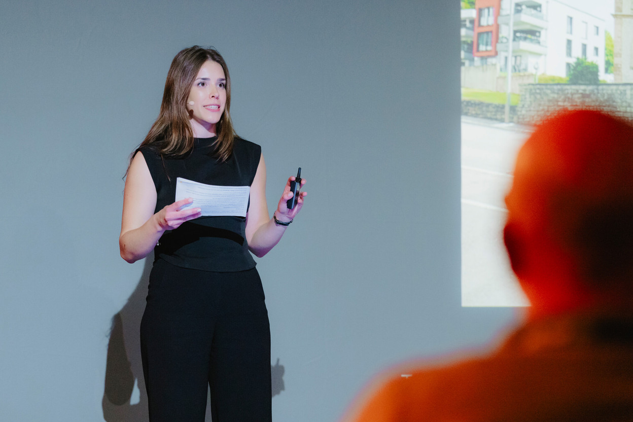 Alice Prum (M3 Architects/YAA). (Photo: Julian Pierrot/Paperjam)