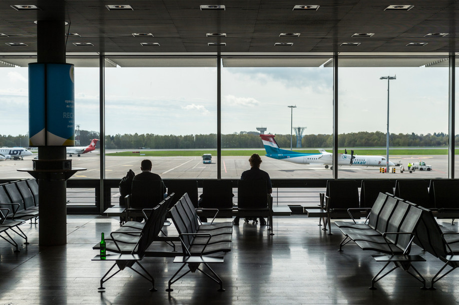 A terminal at lux-Airport in Findel Photo: Anthony Dehez