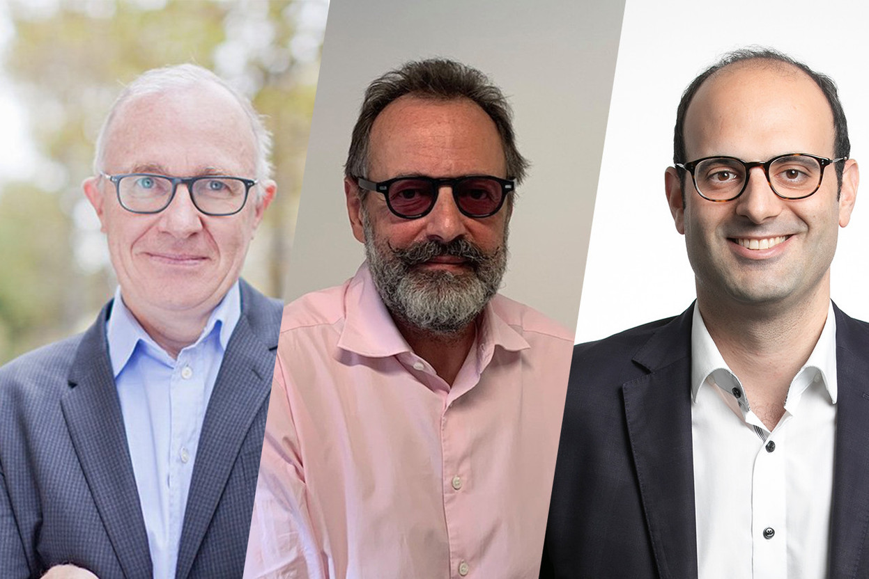 From left to right: Philippe Collombel is general partner and founding partner at Partech, Pascal Bouvier is managing partner of Middlegame Ventures, and David Dana heads venture capital investments at the European Investment Fund. Partech/Maison Moderne Archives/Blitz Agency 2019. Editing: Maison Moderne