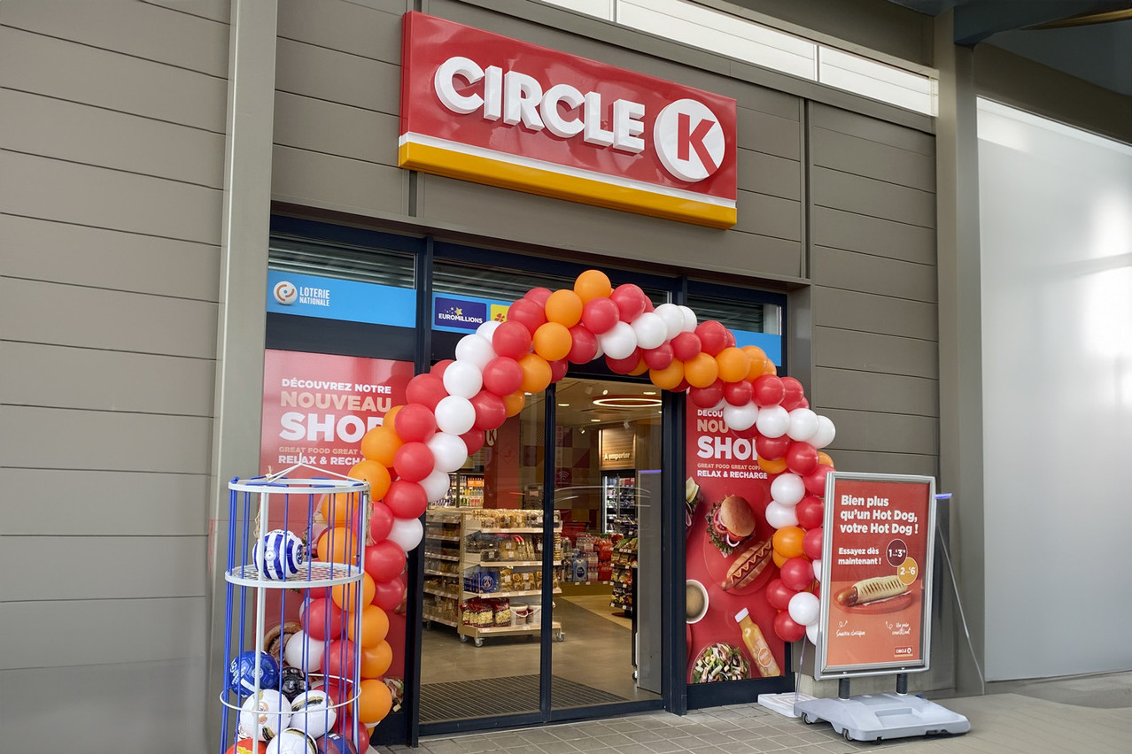 The first Circle K convenience store has opened in Belval. Photo: TotalEnergies