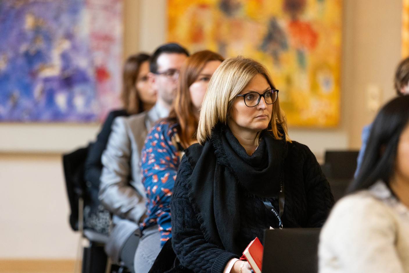 The Paperjam Club’s Workshops Day was held at Neimënster Abbey, 21 January 2025. Photo: Eva Krins/Maison Moderne