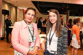 Estelle Sanchez (Sogelife) et Catarina Simoes. (Photos: Marie Russillo/Maison Moderne)