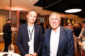 Jean-Louis Foguenne (Nomura) et François Bausch (déi Gréng). (Photos: Marie Russillo/Maison Moderne)
