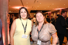 Jessica Schumacher et Valérie Roth (Northern Trust). (Photos: Marie Russillo/Maison Moderne)