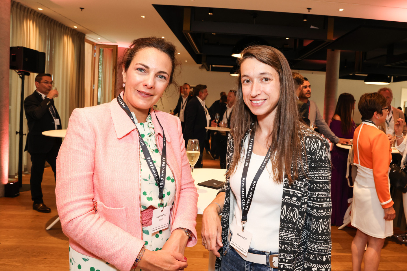 Estelle Sanchez (Sogelife) et Catarina Simoes. (Photos: Marie Russillo/Maison Moderne)