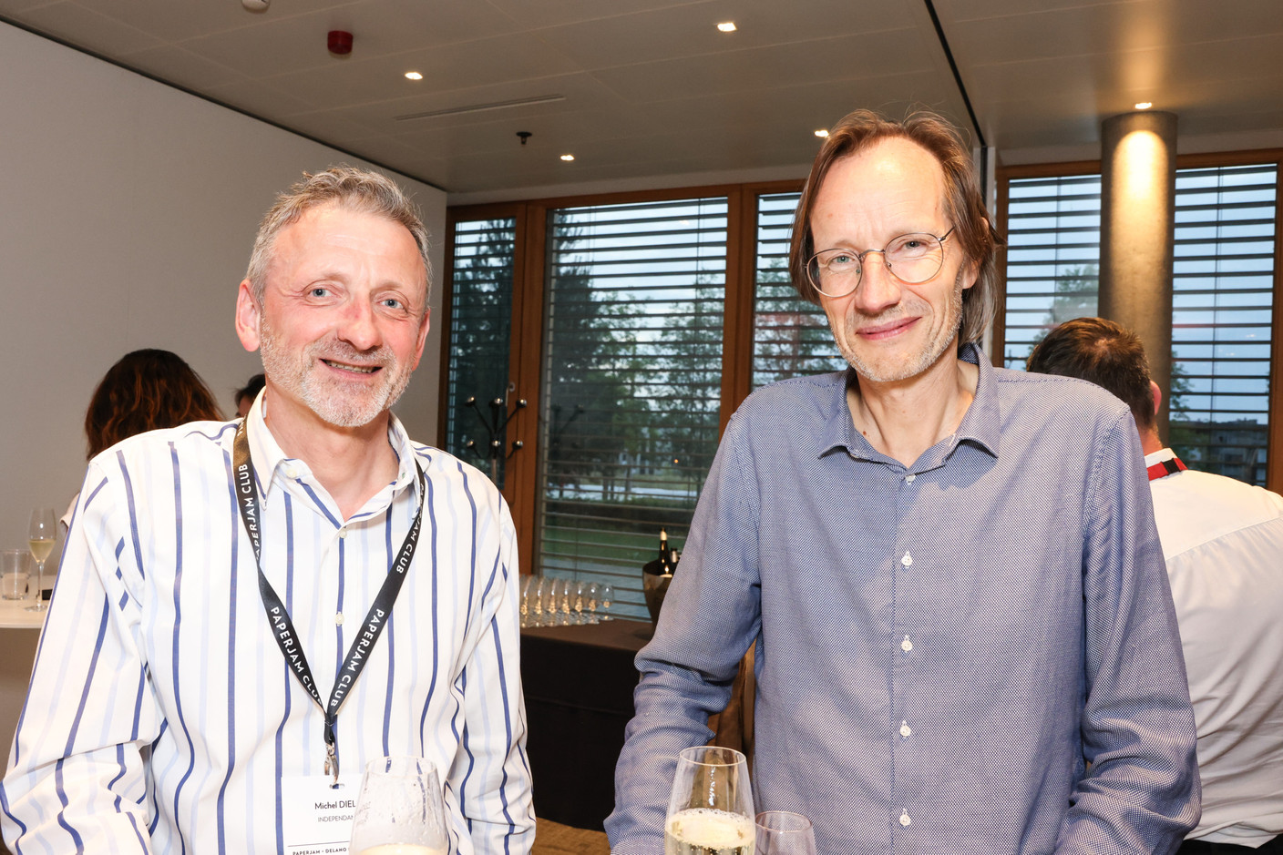 Michel Diels et Vincent Villem (Advisoria). (Photos: Marie Russillo/Maison Moderne)