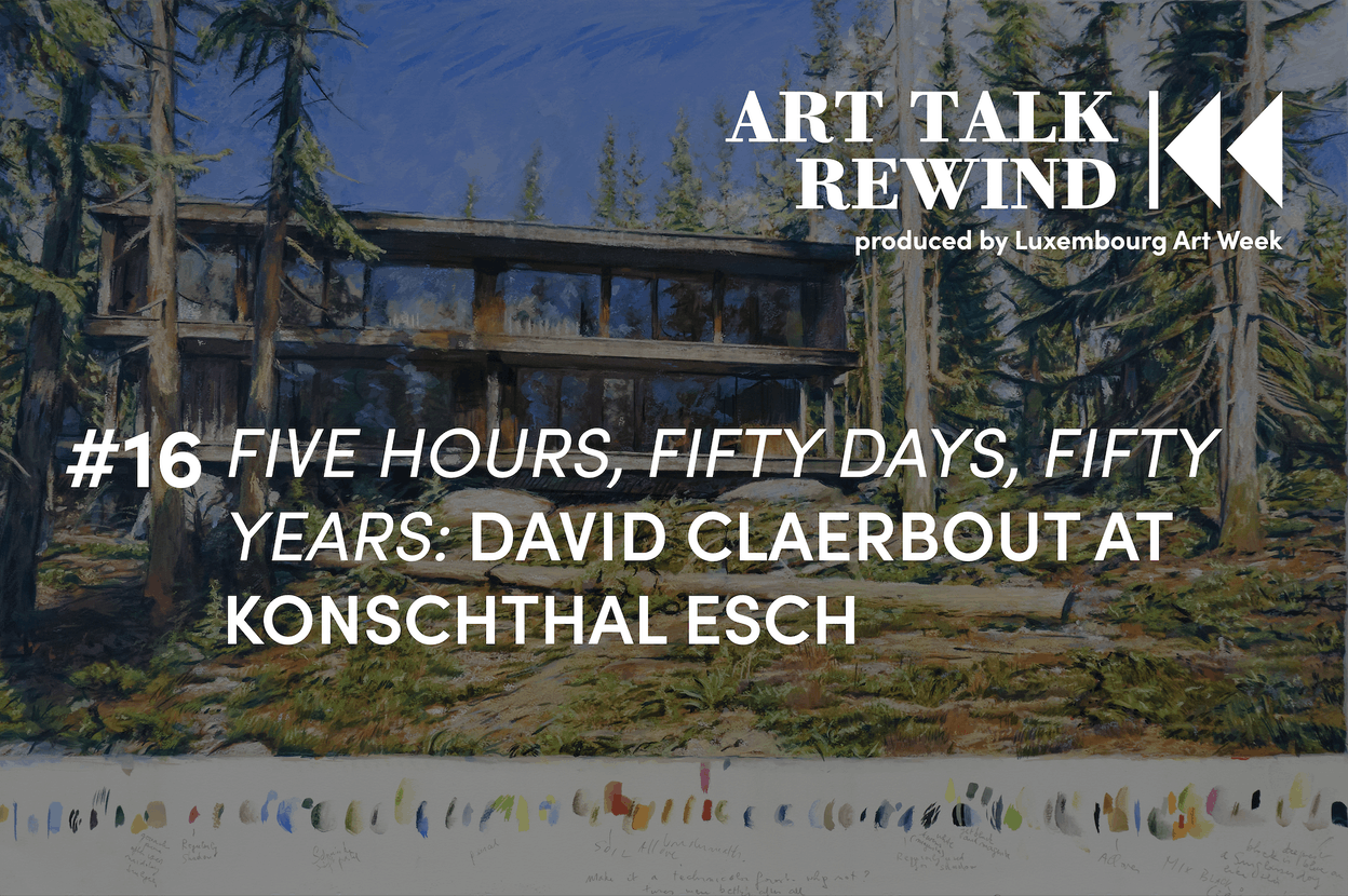 Five hours, fifty days, fifty years: David Claerbout at Konschthal Esch (Photo: Luxembourg Art Week)