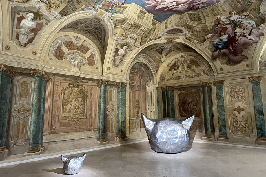 At the Bas-Belvedere, Sarah Ortmeyer exhibits her “Diabolus” sculptures. (Photo: Emilio Naud)