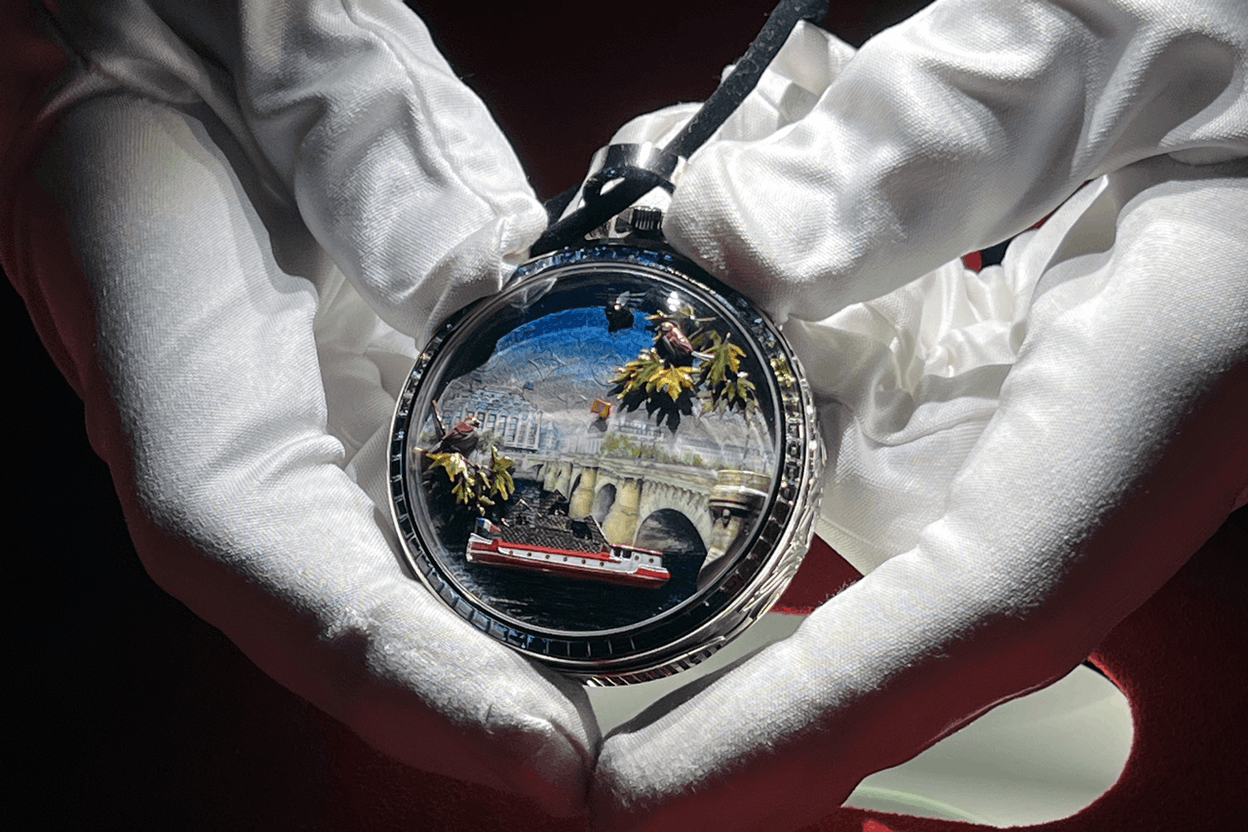 The watch in all its forms to explore during the Geneva Watchmaking Grand Prix. (Photo: Emilio Naud/Paperjam)