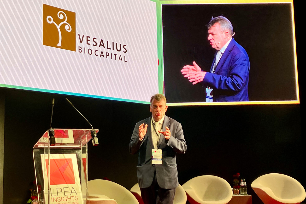 Guy Geldhof is managing partner at Vesalius Biocapital, a life sciences venture capital firm that invests in European biopharma and healthtech companies. It focuses on “human biotech,” which involves bringing new medicines, diagnostics and instruments to the market. Photo: Lydia Linna