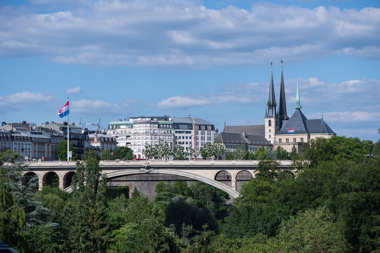 View of Luxembourg City Photo, Nader Ghavami