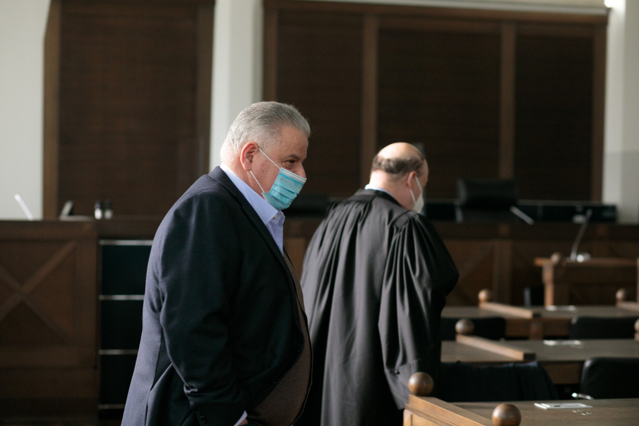 Flavio Becca à l’ouverture de son procès en 2021. (Photo: Matic Zorman/Maison Moderne/Archives)