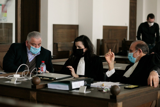 Après une dernière réplique de son avocat Hervé Temime, en forme de plaidoirie pour réclamer sa relaxe, Flavio Becca devra patienter jusqu’au 4 mars pour connaître la décision des juges. (Photo: Matic Zorman / Maison Moderne)