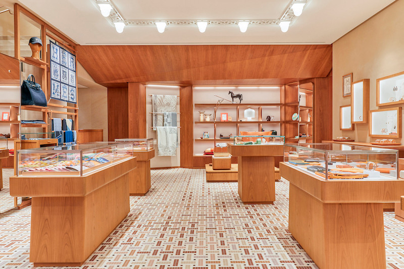 The store’s ground floor has been transformed into a lighter, more spacious showcase  Timothée Chambovet) 