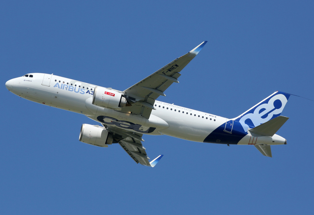 FlyLux devrait voler avec des A320neo ou A321neo, qui comptent moins de 200 places et jusqu’à 12 tonnes de fret pour le second. (Photo: Shutterstock)