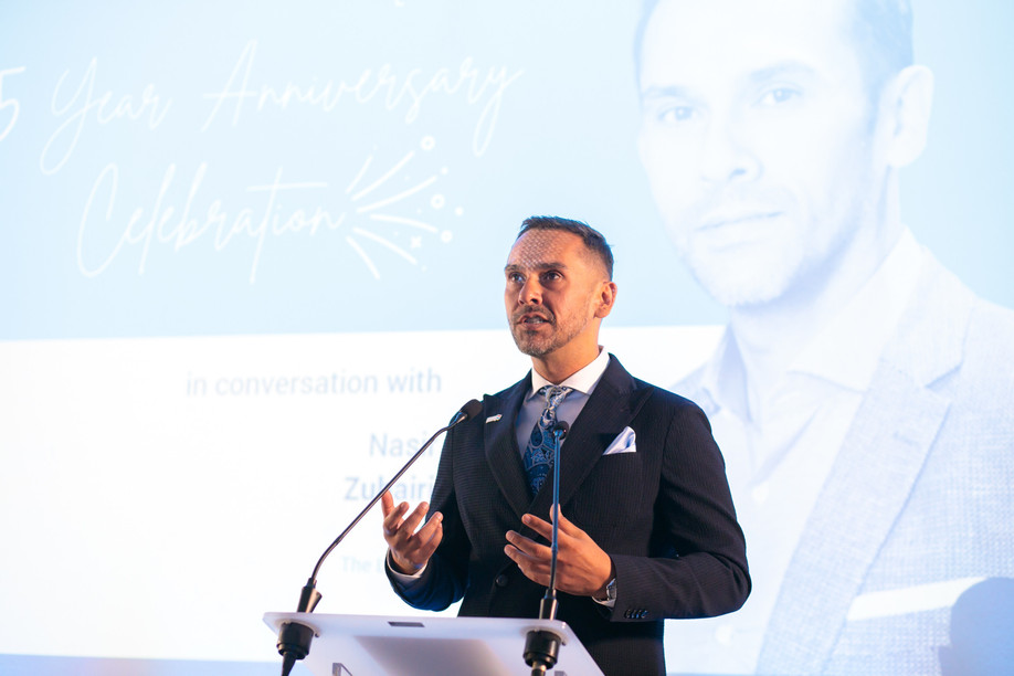 Looking back over the past five years, Nasir Zubairi, CEO of the Luxembourg House of Financial Technology, said on 8 July 2022 that even “if we can always do better, judging by the feedback we receive, we have done well”. Photo: Matic Zorman