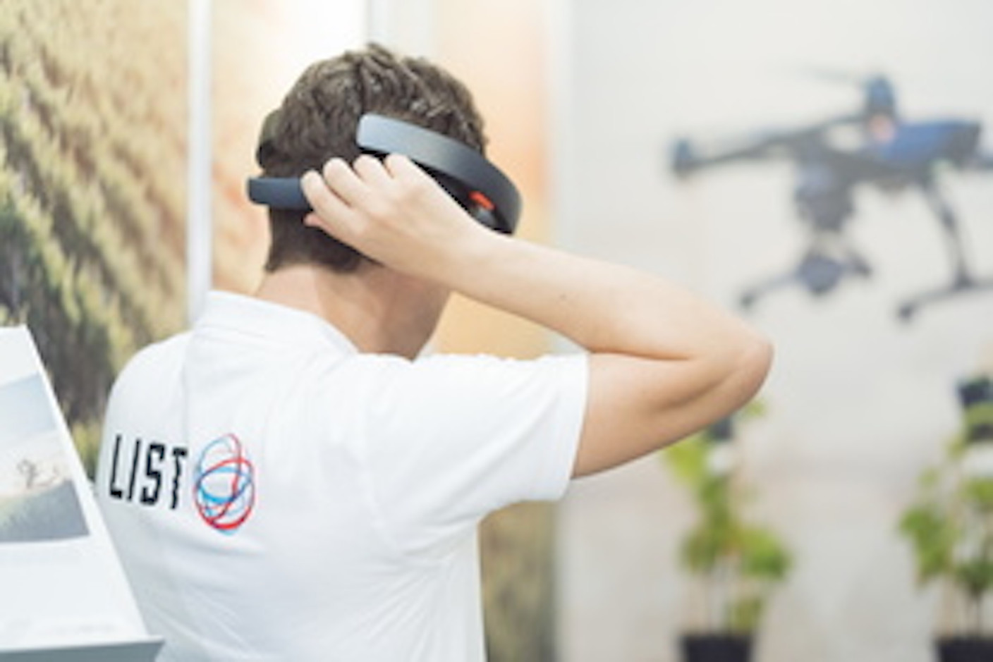 Les visiteurs pourront tester les lunettes de réalité virtuelle à Libramont. (Photo: LIST)