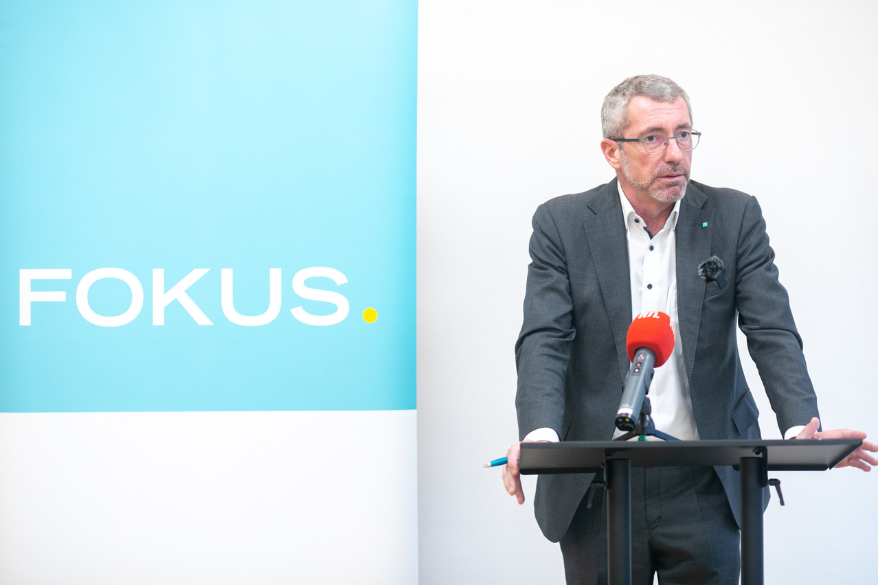 Frank Engel, porte-parole de Fokus, veut augmenter les investissements de l’État dans le logement et les infrastructures, dans le cadre d’une croissance économique qu’il souhaite mutualiser avec la Grande Région. (Photo: Matic Zorman/Maison Moderne)
