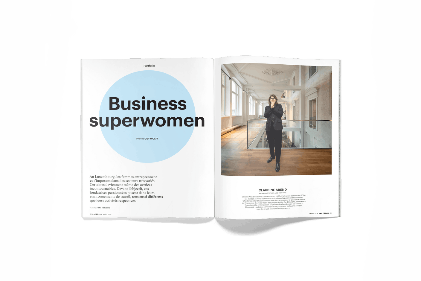 Business superwomen, dix portraits d’entrepreneuses. (Photo: Guy Wolff/Maison Moderne)