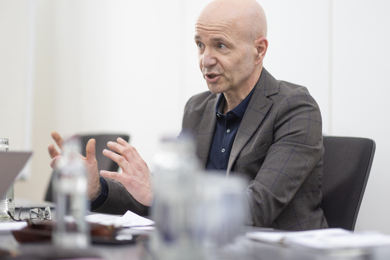 «Le lien entre les contraintes bancaires et leur impact sur l’économie réelle reste mal compris», déplore Gilles Pierre de l’ABBL. (Photo: Guy Wolff/Maison Moderne)