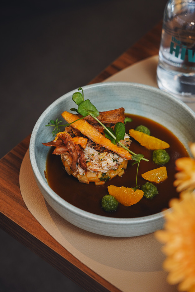 The Hive serves seasonal brasserie cuisine at the Ibis Luxembourg Airport. Photo: The Hive