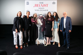 Camille Mutelet, Stéphanie Grisius, Claudie Grisius, Marie-Adélaïde Leclercq-Olhagaray and Henri Grisius. (Photo: Stephanie Jabardo)