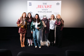 Myriam Poncelet, Claudie Grisius, Stéphanie Laplane, Sabina Sabidussi and Stéphanie Grisius. (Photo: Stephanie Jabardo)